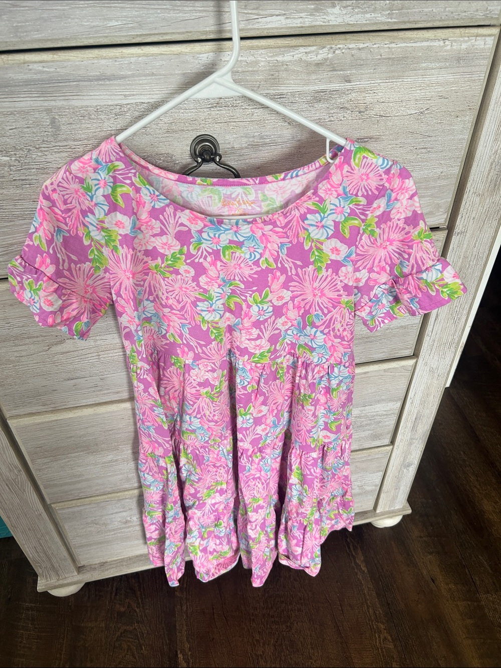 Lilly Pulitzer Jodee Swing Floral Dress Sz XS Dress Used